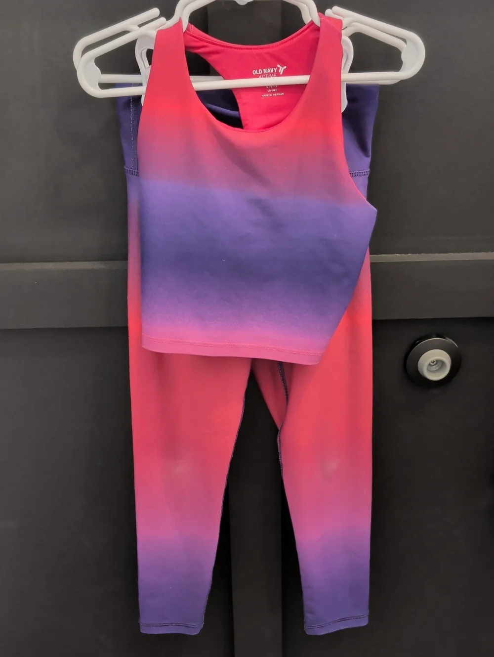 Old Navy Girls Gradient Active Set - Pink & Purple